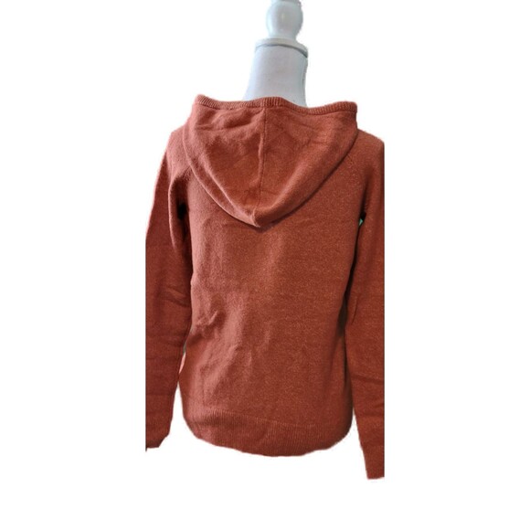 Caramel Soft Touch Hooded Pullover Sweater Sz M - Picture 5 of 6